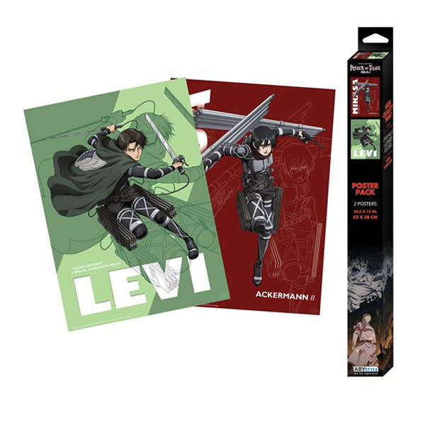 Attack On Titan Boxed Poster Set 1