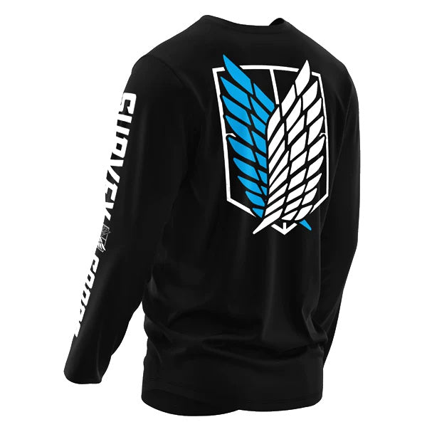 Attack On Titan Wings Of Freedom Long Sleeve T-Shirt