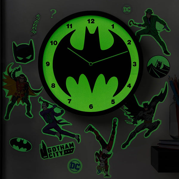 Batman Glow In The Dark Wall Clock
