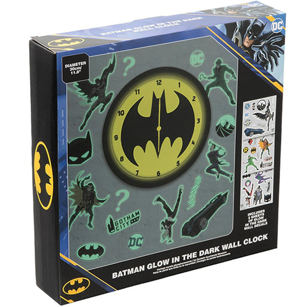 Batman Glow In The Dark Wall Clock