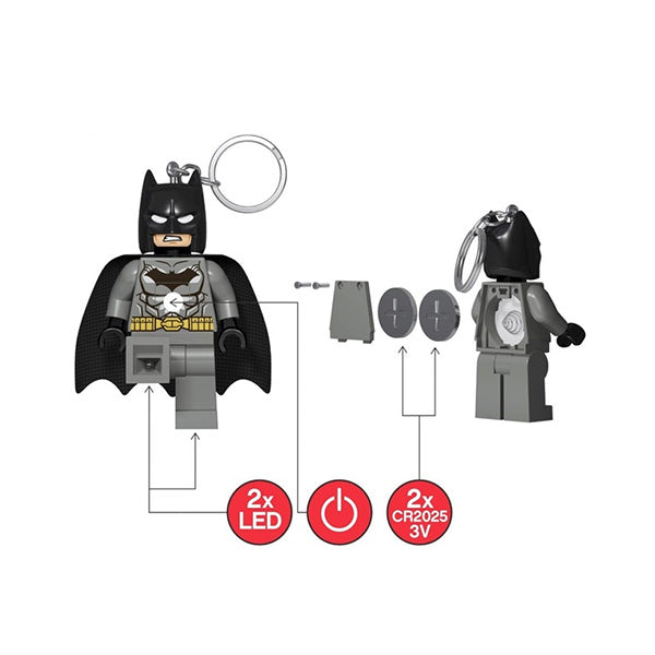 Batman LEGO Light Keychain