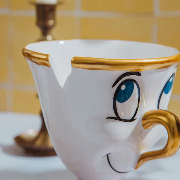 Beauty and The Beast Chip Sculpted Mug