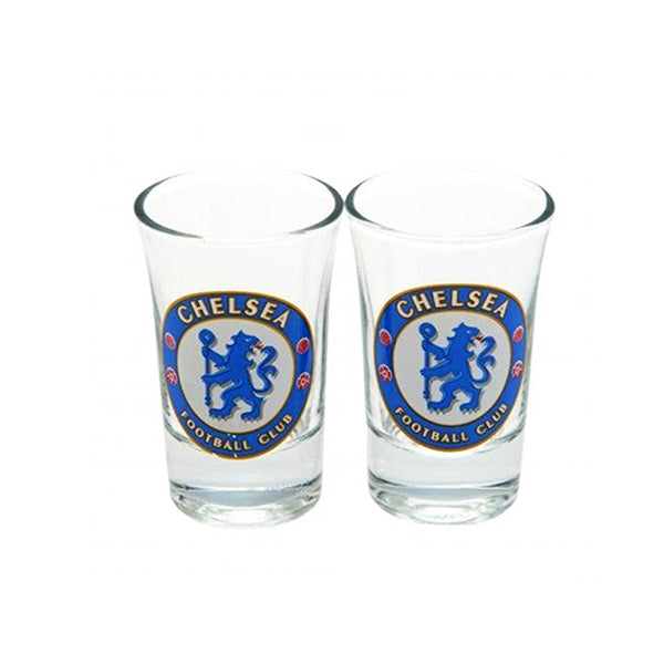 Chelsea FC 2 pack Shot Glass