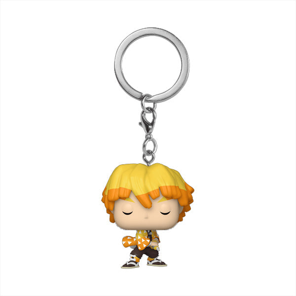 Demon Slayer Zenitsu Agatsuma Funko Pop Keychain