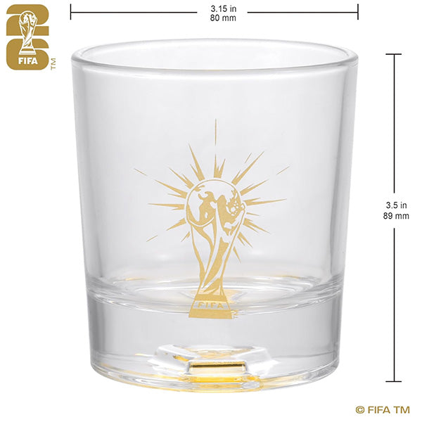 FIFA World Cup 2026 Edition Whiskey Glass