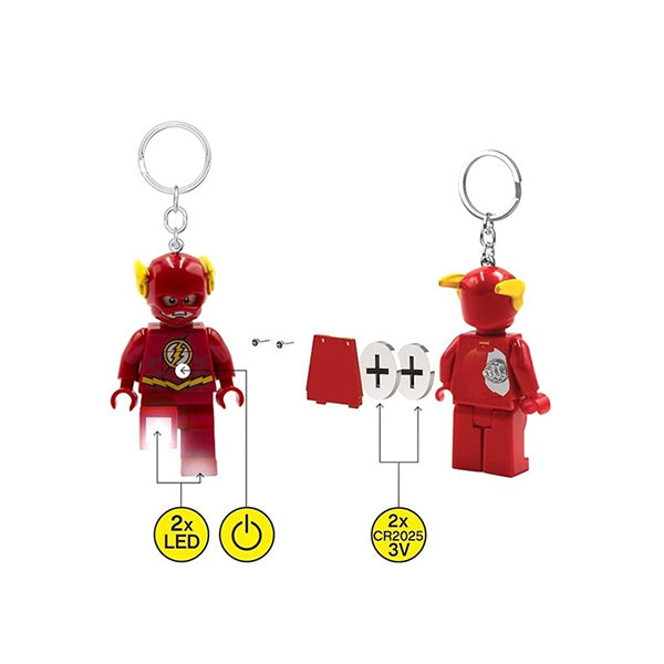 The Flash LEGO Light Keychain