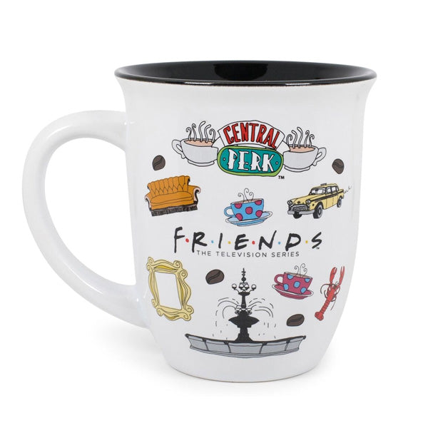 Friends Icons Wide Rim Mug