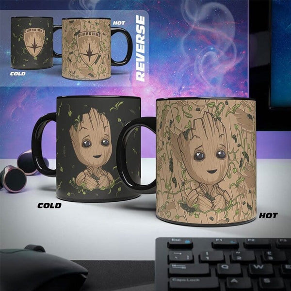 Guardian of the Galaxy Groot Heat Changing Mug
