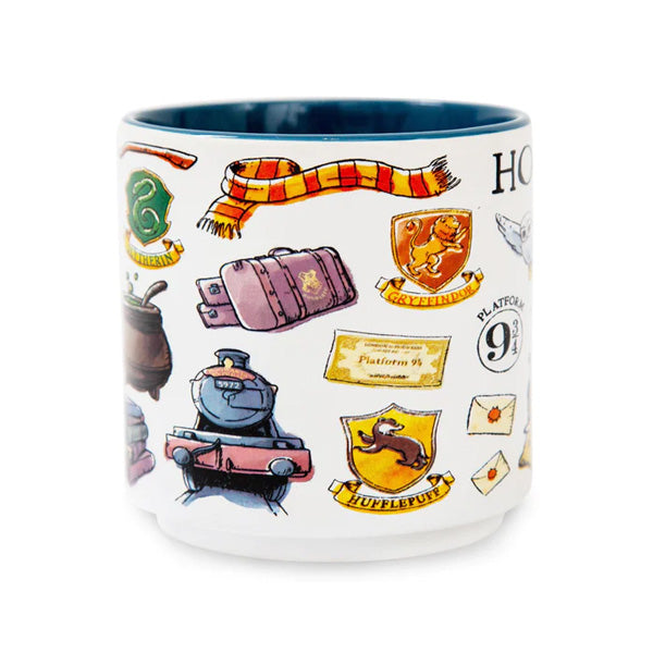 Harry Potter Hogwarts Allover Icons Mug