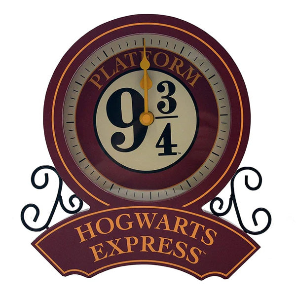 Harry Potter Hogwarts Express Platform 9 and 3/4 Desk Clock