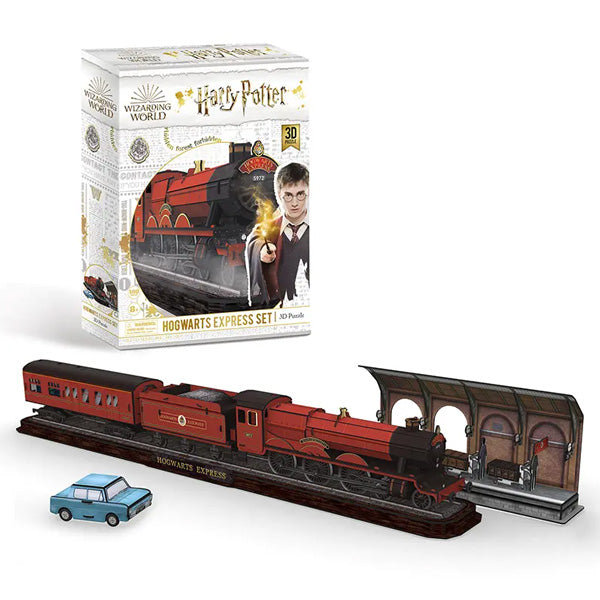Harry Potter Hogwarts Express 3D Model Puzzle