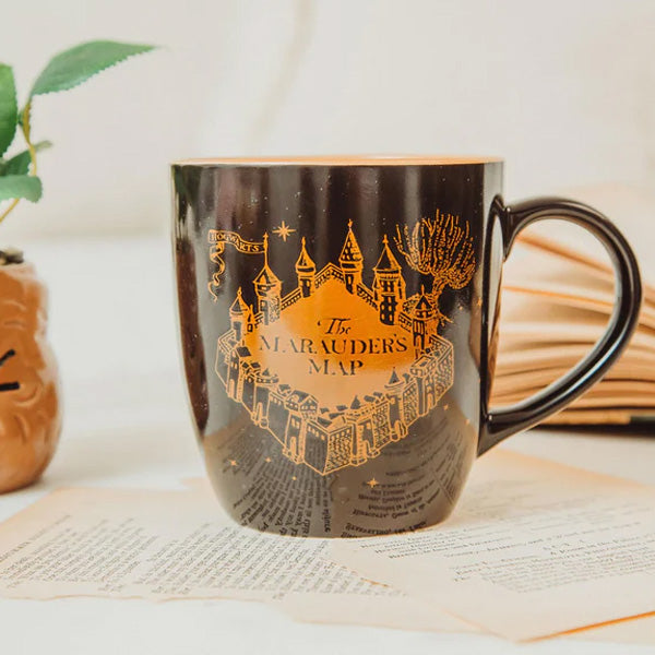 Harry Potter Marauders Map Black and Gold Mug | Trinidad and Tobago ...