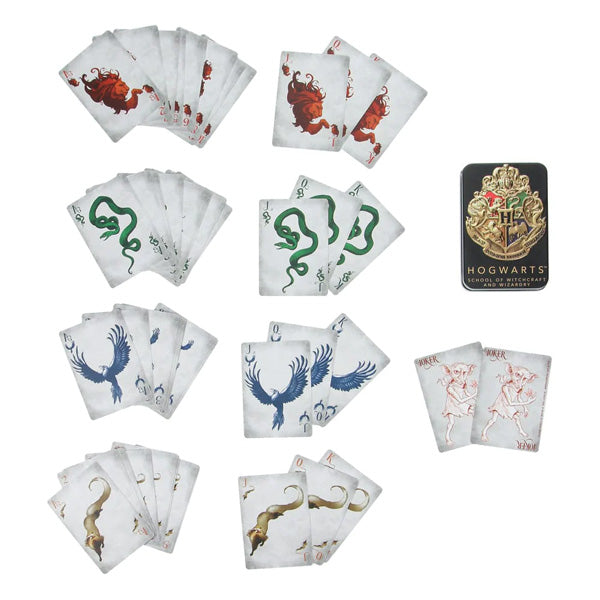 Harry Potter Hogwarts Playing Cards Tin