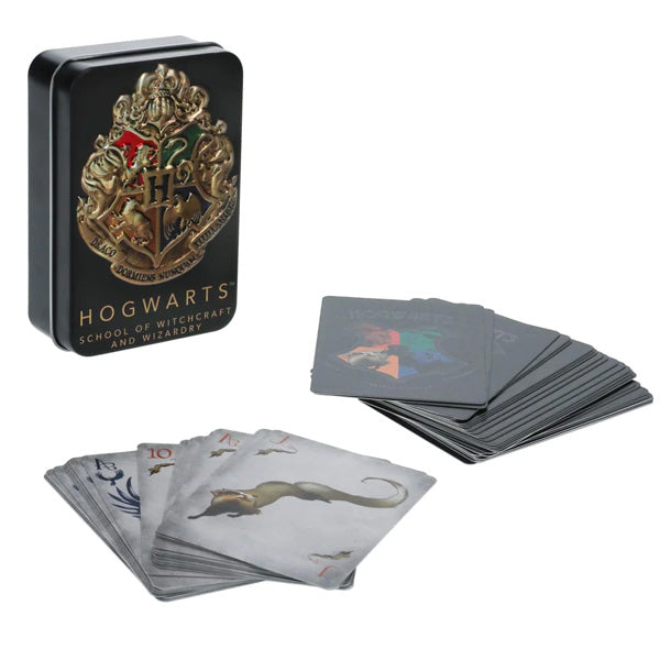 Harry Potter Hogwarts Playing Cards Tin