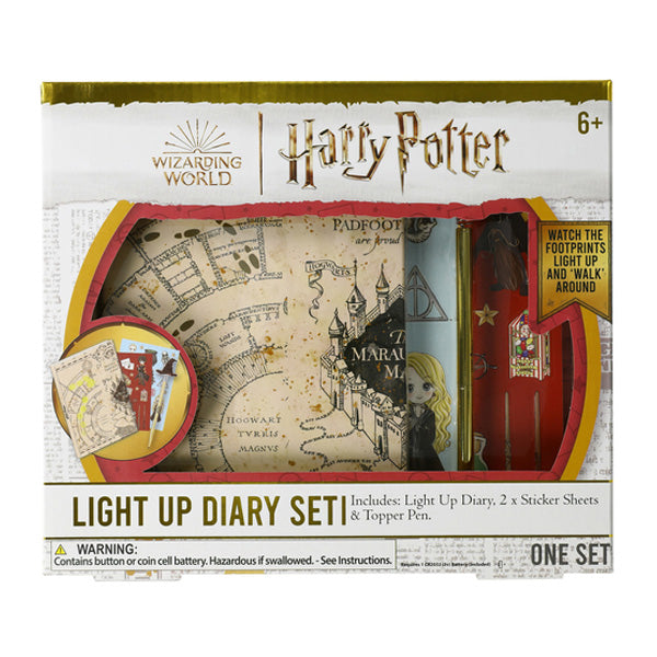 Harry Potter Light Up Diary Set