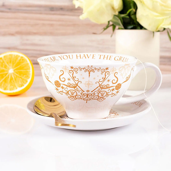 Harry Potter Grim Teacup and Saucer Set