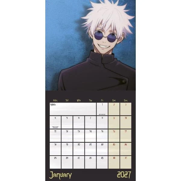 Jujutsu Kaisen Square Calendar 2027