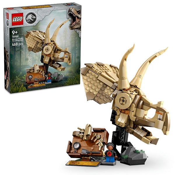 Jurassic Park Fossils: Triceratops Skull LEGO