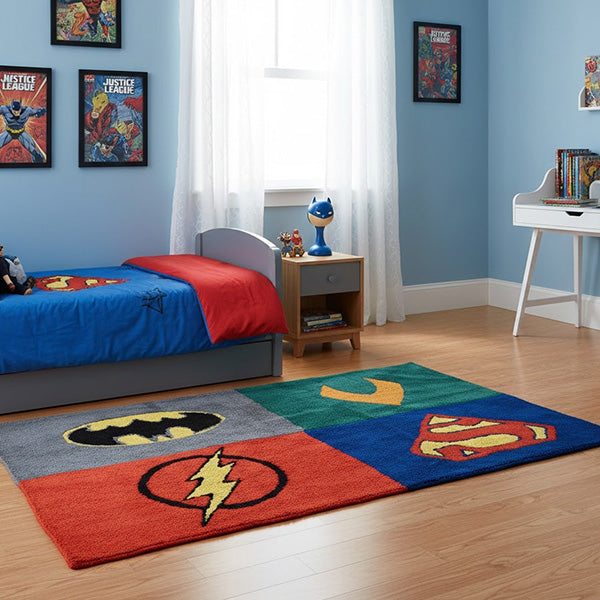 Justice League Area Rug