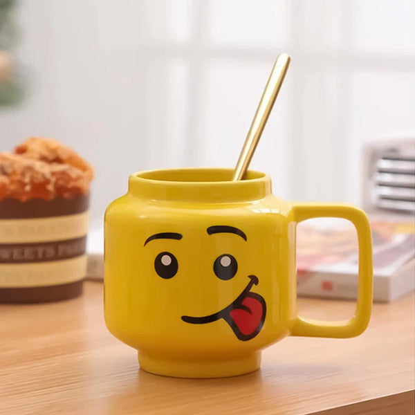 LEGO Silly Face Mug