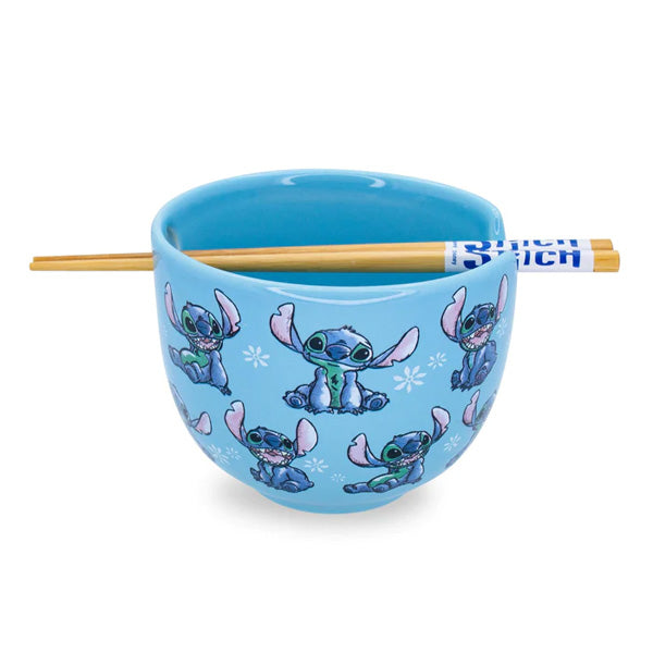 Lilo and Stitch Ramen Bowl and Chopsticks