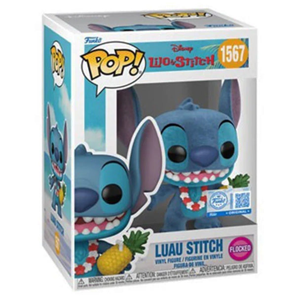 Lilo and Stitch Flocked Funko Pop