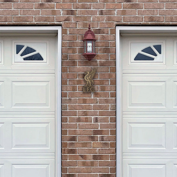 Liverpool FC Bronze Wall Sign