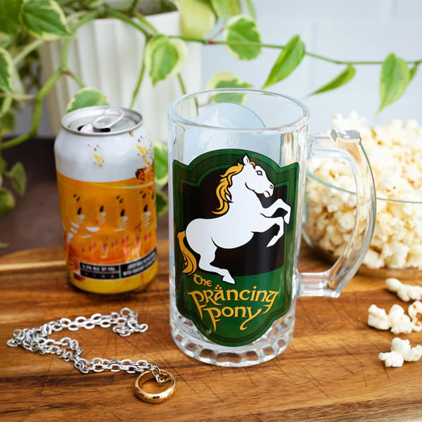 Lord Of The Rings Prancing Pony Stein Glass