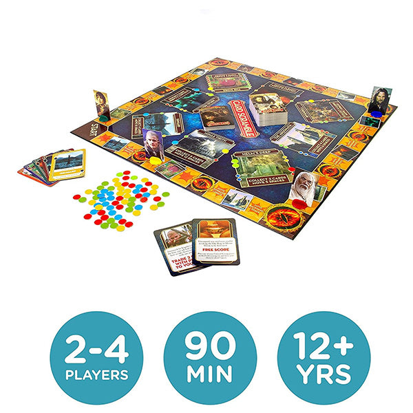 Lord of the Rings Card Scramble Board Game