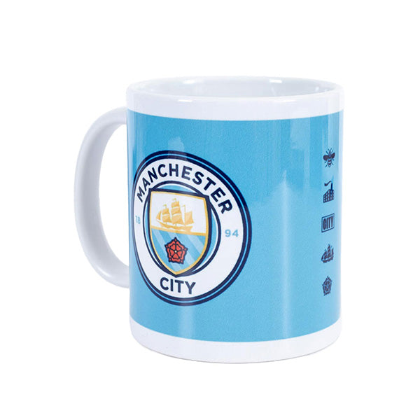Manchester City FC Crest Mug