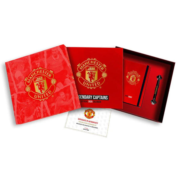 Manchester United FC Calendar & Dairy Musical Gift Box