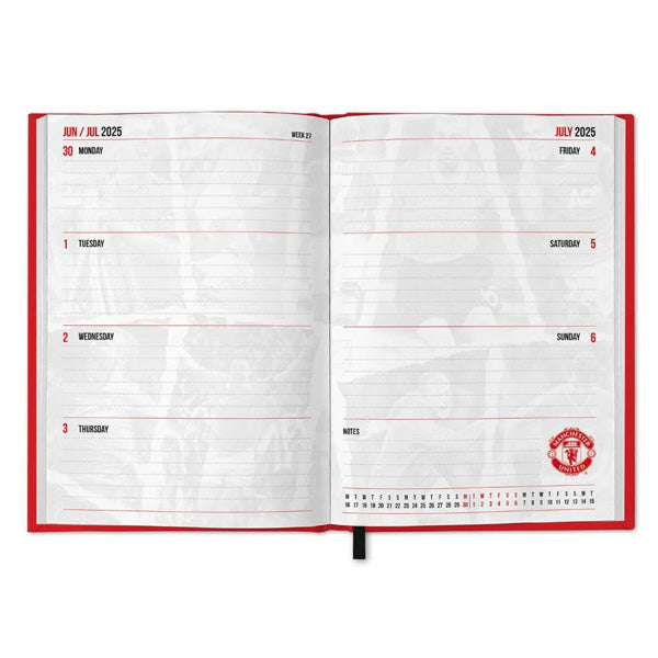 Manchester United FC Calendar & Dairy Musical Gift Box