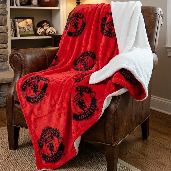 Manchester United FC Classic Throw Blanket