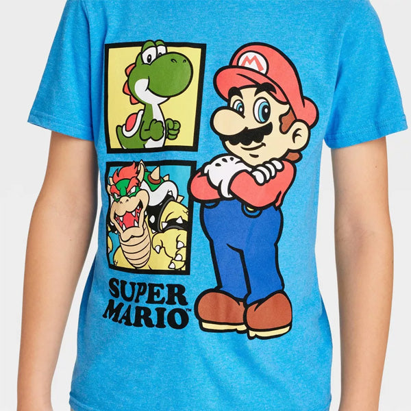 Super Mario Yoshi and Bowser T-Shirt