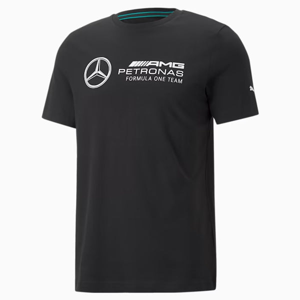 Mercedes AMG Petronas Essential Black Logo T-Shirt