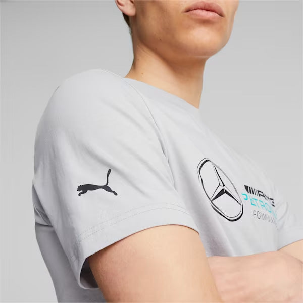 Mercedes AMG Petronas Essential Grey Logo T-Shirt