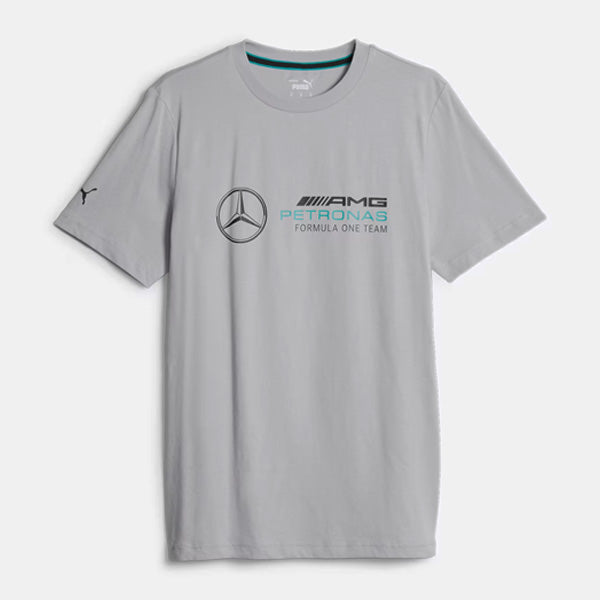 Mercedes AMG Petronas Essential Grey Logo T-Shirt