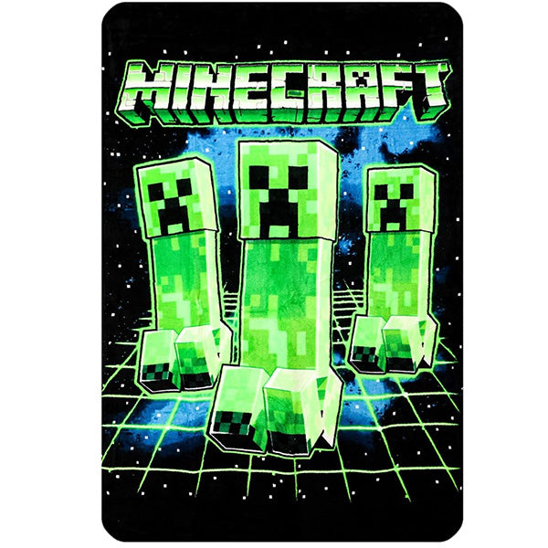 Minecraft Creeper Throw Blanket