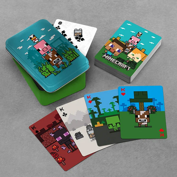 Minecraft Animals Playing Cards