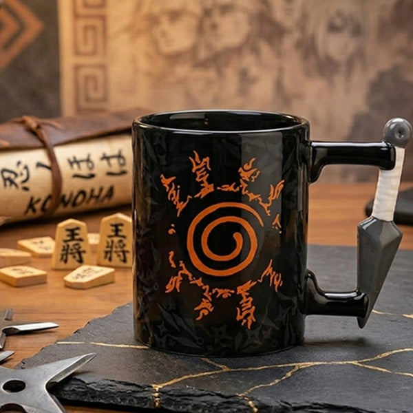 Naruto Kunai Konoha 3D Mug