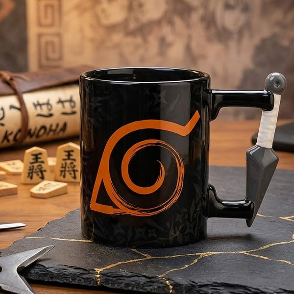 Naruto Kunai Konoha 3D Mug