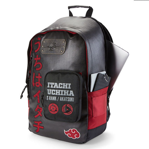 itachi uchiha mini backpack NARUTO PROWL SPRAYGROUND Naruto Shippuden Itachi Akatsuki Mini Backpack Joining the Akatsuki once and for all Bioworld Naruto Akatsuki Sasuke Red
