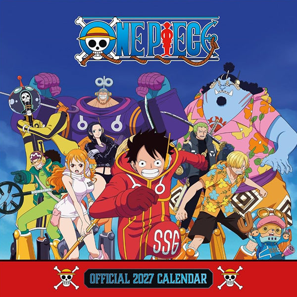 One Piece Square Calendar 2027