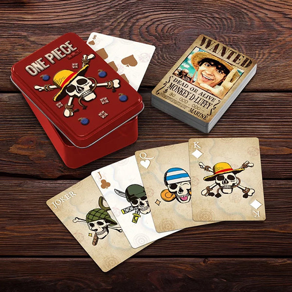 One Piece Playing Cards In Tin | Trinidad and Tobago Fan Zone One Piece Playing Cards In Tin | Trinidad and Tobago Fan Zone