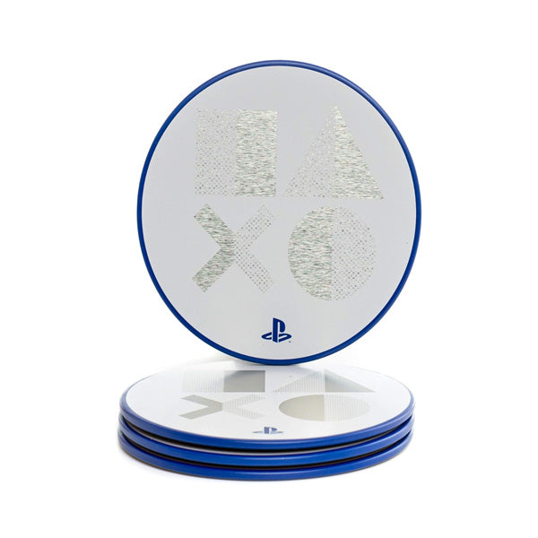 Playstation Metal Coaster 4pk