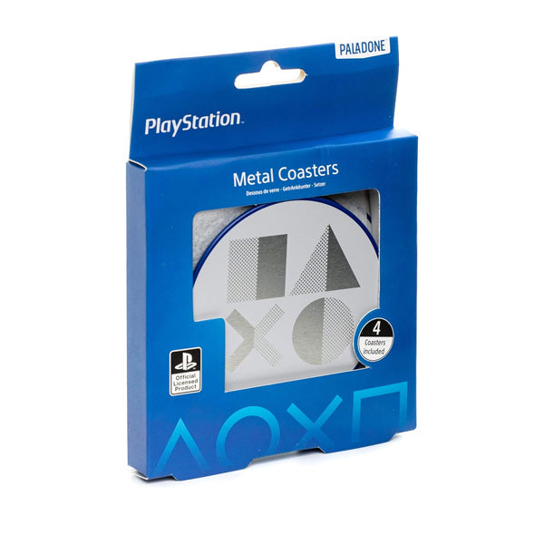 Playstation Metal Coaster 4pk