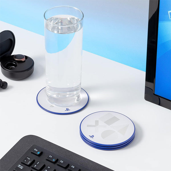 Playstation Metal Coaster 4pk