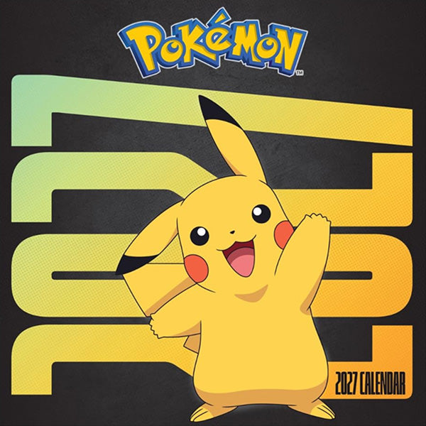 Pokemon Square Calendar 2027