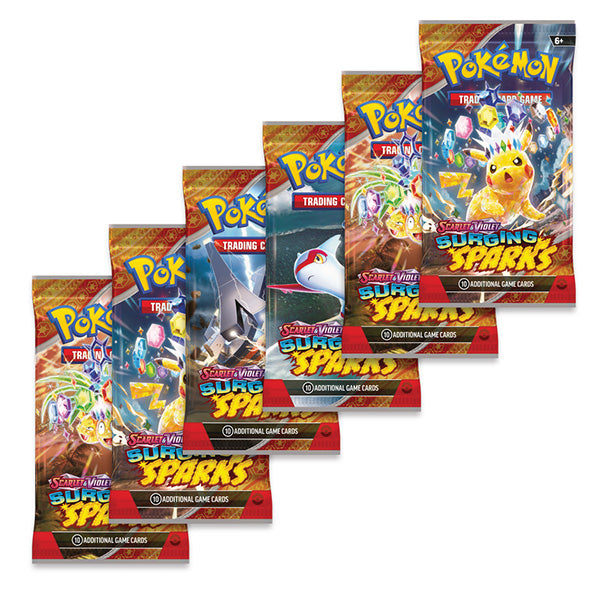 Pokemon Surging Sparks Booster Bundle