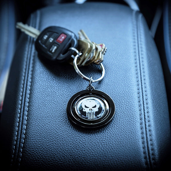 Punisher Keychain